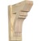 Ekena Millwork Merced Slat Rough Sawn Outlooker, Douglas Fir, 6"W x 12"D x 16"H OUT06X12X16MRC06RDF - alternate 1